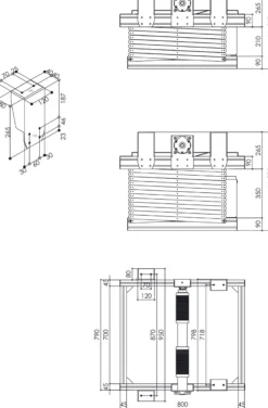 Vogel's PPL 2500 projektor-liftsystem