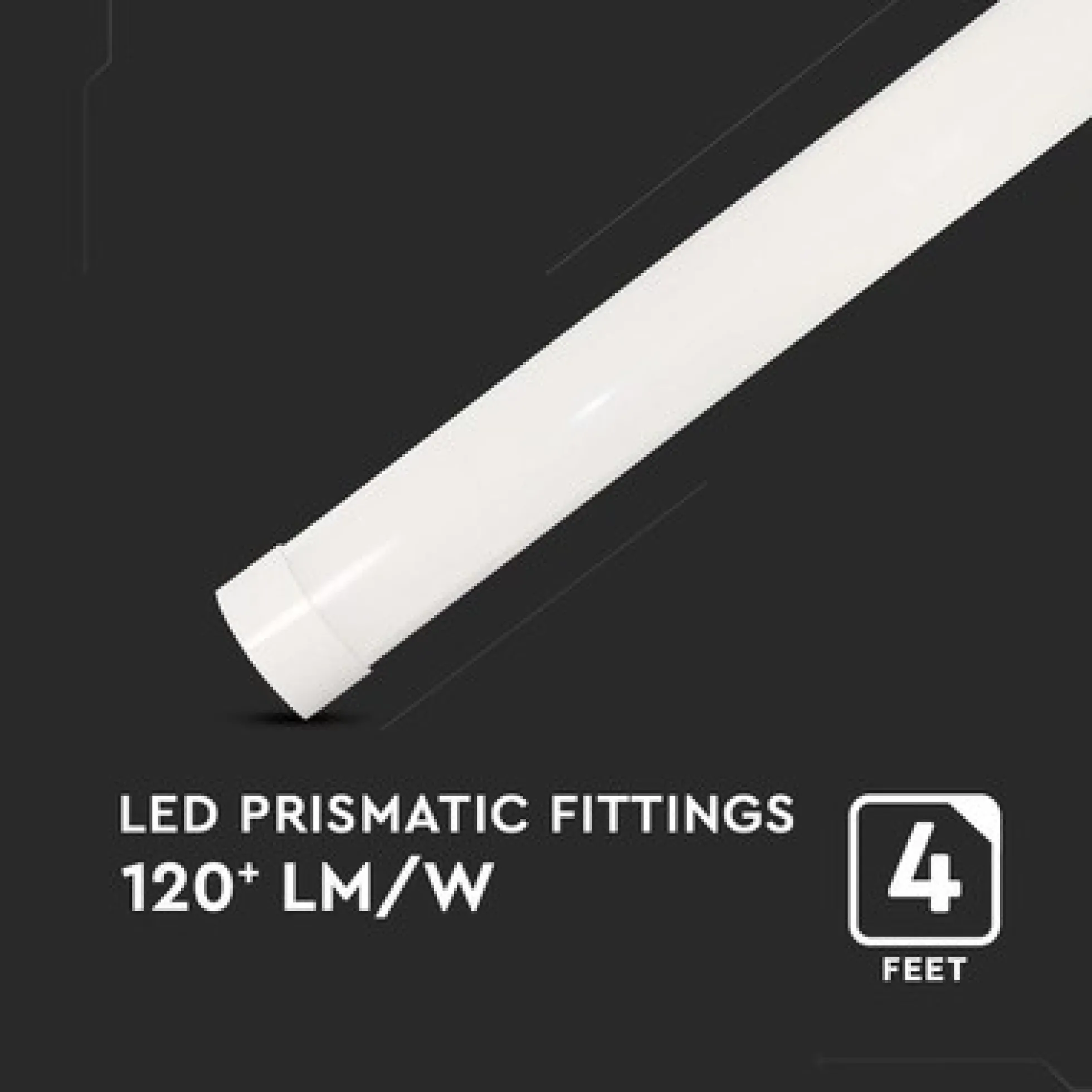 V-TAC, LED-armatur, indendørs, 230V