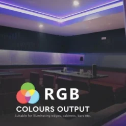 V-Tac RGB 12V LED-strip - 5 meter, 24W