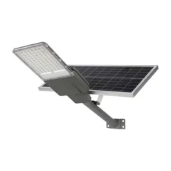 V-Tac Solcelle gadelampe LED - Inkl. fjernbetjening, IP65 - 60W, 3000lm, RA80