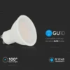 V-TAC 3W GU10 LED-pære, 3000K, 250lm, RA80, 230V