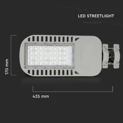 V-Tac 50W LED gadelampe, Samsung LED chip, Ø60mm, IP65, 137lm/w