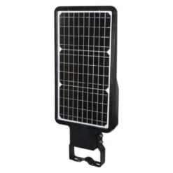 V-Tac 40W Solcelle gadelampe LED - Sort, inkl. solcelle, fjernbetjening, sensor, IP65 (3 års garanti)