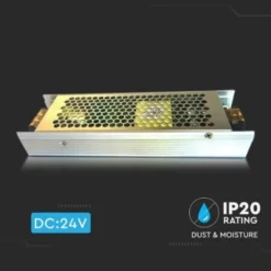 V-Tac 150W strømforsyning - 24V DC, 6,5A, IP20 indendørs