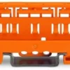 WAGO holder til samlemuffe Serie 221, 0,2-4mm² – DIN-skinne holder, 221-500
