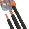 WAGO 221 samlemuffe med 2 huller huller for 0,2 til 4 mm² ledning, transparent - 16 stk gør-det-selv pakke