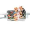 WAGO Samlemuffe 0,2-4 mm² transparent, serie 221