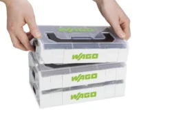 WAGO samlemuffer L-BOXX Mini 221 + dinskinneholder