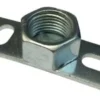 Walraven Grundflange, 8 mm, 1/2", Elforzinket
