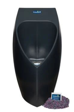 Waterless ECO vandfri urinal, genbrugsplast, lodret studs