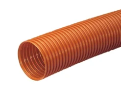 Wavin PVC-drænrør, 92/80 mm, 1,5 x 5 mm slids, 30 m, brun - 30 meter