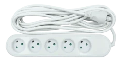 5-way socket grounded (D), 5m