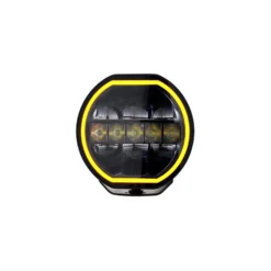 108W 7'' Beam HEXA, LED fjernlygte, E-godkendt, dual positionslys, arbejdslampe