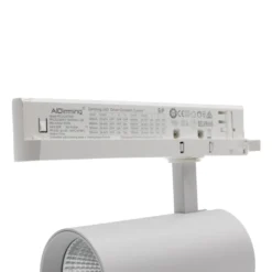 29W dæmpbar skinnespot fra LEDlife, hvid, 140 lm/W, RA 90, 38 grader, til 3-fasede systemer