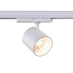 30W 3-faset vækst skinnespot, 24° spredning, 2800 lumen, 95Ra, hvid