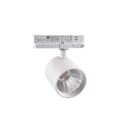 30W 3-faset vækst skinnespot, 24° spredning, 2800 lumen, 95Ra, hvid
