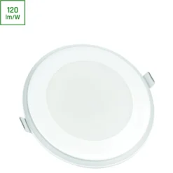 12,5W fiale, rund, hvid kant, ikke dæmpbar, 3000K