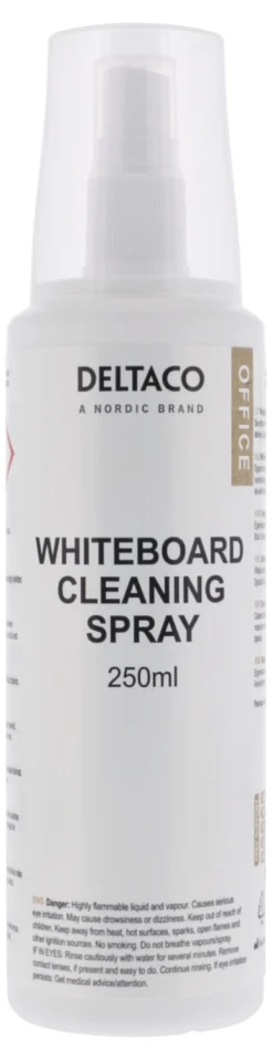 whiteboard rengøringsspray, 250 ml, hvid