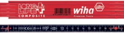 Wiha Longlife®Plus Composite tommestok, 10 led, 2 meter