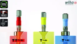 Wiha TY-Slagbits, 29 mm, Rød, 1/4", Torx® T20, 5 stk