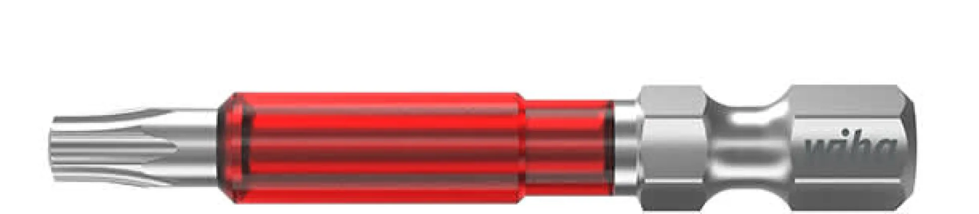 Wiha TY-slagbits, 49 mm, rød, 1/4", Torx® T30 - 5 stk
