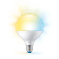 WiZ E27 LED-pære, Globe, 1055lm, Tunable White, 11W, WiFi/Matter