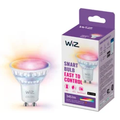 WiZ GU10 LED-pære, 345lm, Color, 4,7W, WiFi/Matter