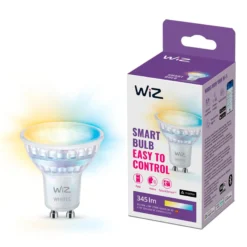 WiZ GU10 LED-pære, 345lm, Tunable White, 4,7W, WiFi/Matter