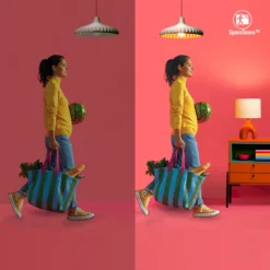WiZ Pole gulvlampe, Color, WiFi/Matter, hvid
