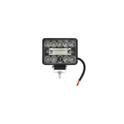 16W LED arbejdslampe, 10-30V DC, 1600 lumen, 60° spredning, IP67 - Kold hvid