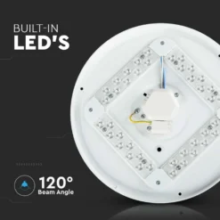 18W LED Dome Lys, 300mm stjerneoverflade, CCT 3i1, rundt