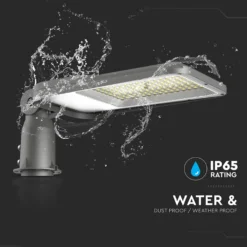 100W LED gadebelysning med Samsung chip, 6500K, 9400lm, RA80, IP65