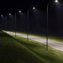 100W LED gadebelysning med Samsung chip, 6500K, 9400lm, RA80, IP65