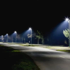 100W LED gadelampe, 140lm/W, 5700K, IP65, IK08, aluminium - Samsung LED chip, Inventronics driver