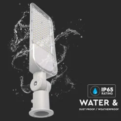 70W LED gadelampe med Samsung chip adapter, 6500K, 110lm/W, IP65, 7500lm, RA70