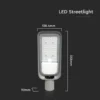 30W LED gadelygte, 4000K, 2505lm, RA70, IP65