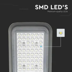 100W LED gadelygte - 4000K, 8700lm, RA70, IP65