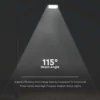 50W LED gadelys med 4000K lysfarve, 4270lm, RA70, IP65