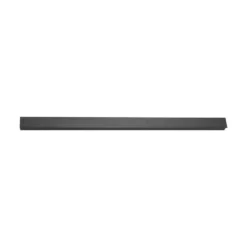 20W LED lineær væglampe, 101cm, IP65, 3000K, sort - Kulør: Varm
