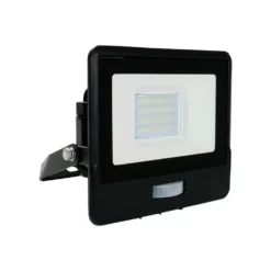 20W LED projektør, SMD, Samsung LED chip, ikke dæmpbar, sort hus, neutral hvid (4000K), IP65