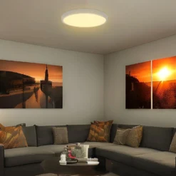 18W LED sensorlampe, IP44, mikrobølge sensor, Samsung LED chip, 4000K, ikke dæmpbar, inkl. lyskilde