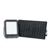 15W LED solcelle projektør med solpanel, 4000K, 3.7V, IP65, inkl. fjernbetjening, arbejdslampe, udendørs, neutral kulør