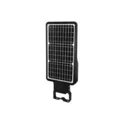 40W LED Solcellevejlys, 6000K, sort hus (120lm/watt) - V-TAC