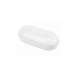 8W LED Technic væglampe, IP54, IK10, oval, hvid, inkl. lyskilde, 4000K