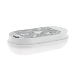 8W LED Technic væglampe, IP54, IK10, oval, hvid, inkl. lyskilde, 4000K
