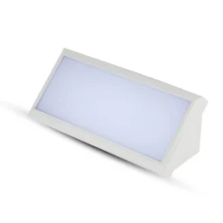 12W LED udendørs væglampe, IP65, 1250lm, 110 grader, inkl. lyskilde, varm - VT-8054.wh.3000K