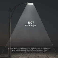 30W LED vejlygte med Samsung chip, 6500K, grå hus, 3000lm, RA80, IP65