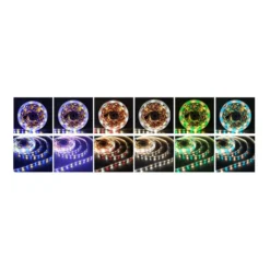 12W/m RGB+WW LED-strips, 5m, IP20, 60 LED pr. meter, 24V
