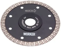 Worker 'AC' diamantklinge, Ø125 mm (centerhul Ø22,2 mm / tykkelse 1,2 mm)