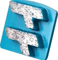 Worker diamantslibesegment, sæt (9 stk.), blå/fin